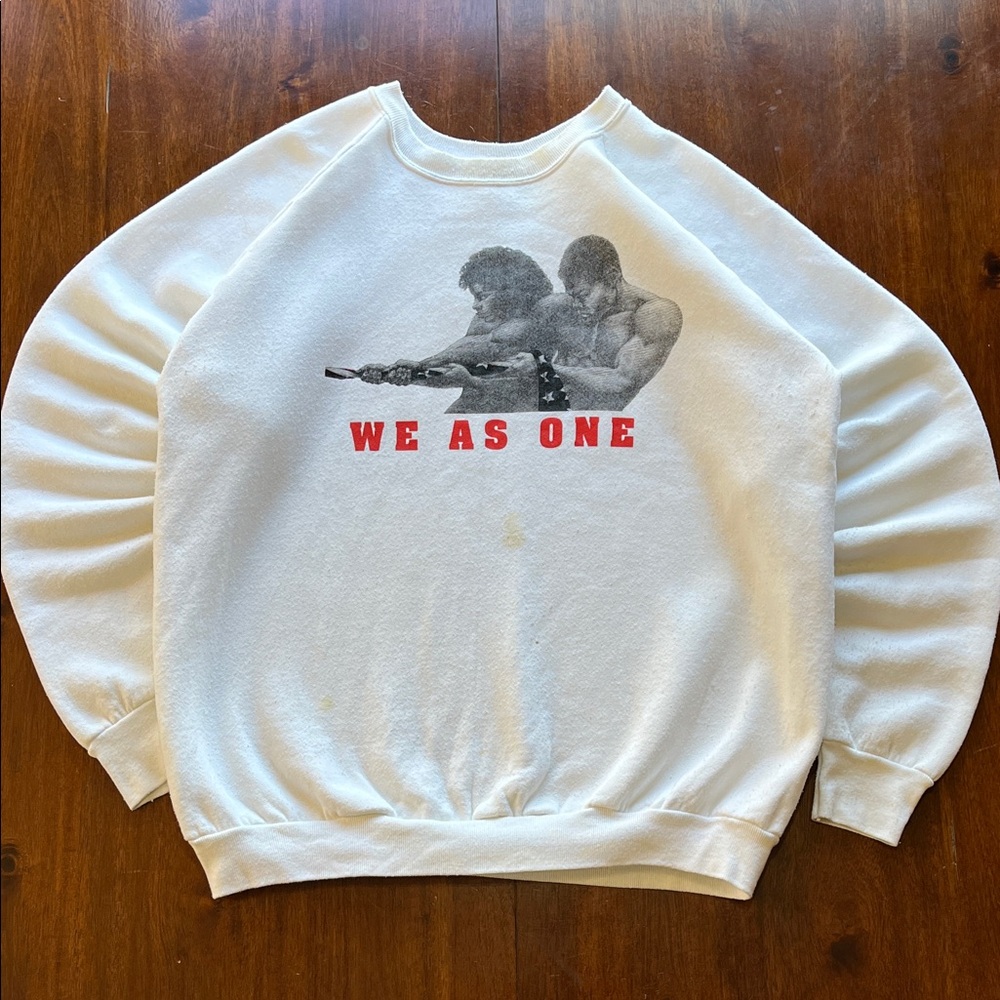 VTG RARE Malcolm-X (We As One) Sweatshirt Size XL